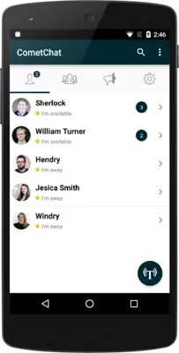 CometChat android App screenshot 14