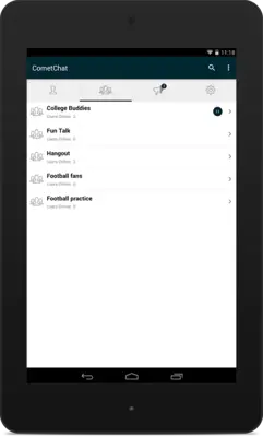 CometChat android App screenshot 4