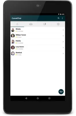 CometChat android App screenshot 6